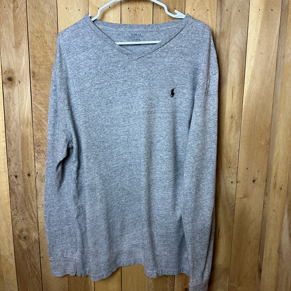 Men’s Ralph Lauren long sleeve v neck shirt